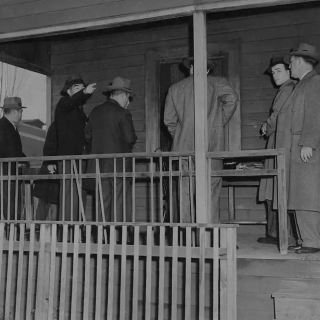 Japanese American residents were forced from their homes during mass round-up on February 2, 1942