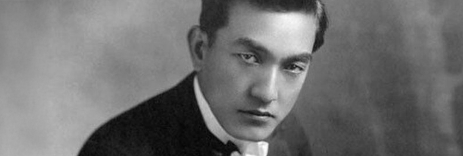 Sessue Hayakawa, promotional photograph, 1918, photo by Fred Hartsook