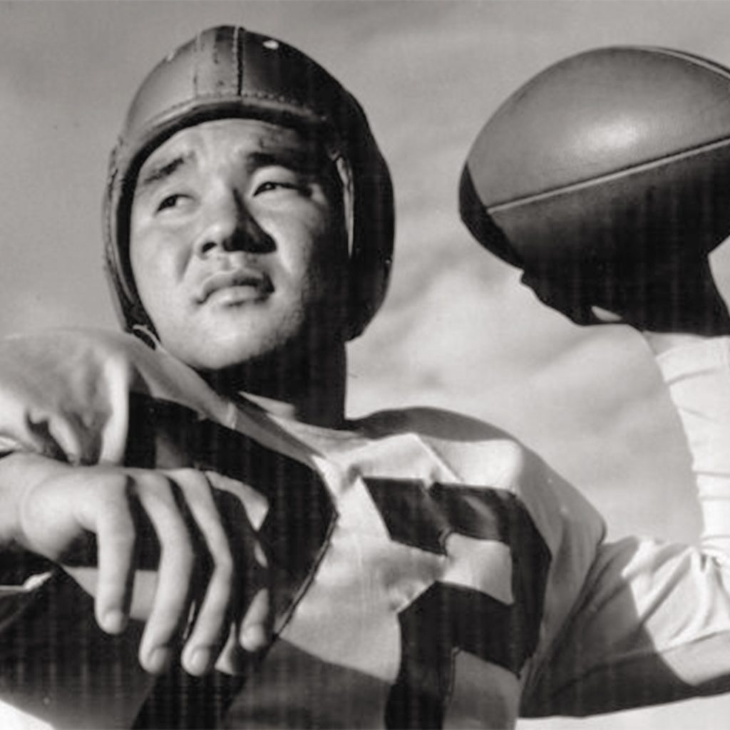 As a high school player, Wally Yonamine helped Farrington High School win its first Interscholastic League of Honolulu (ILH) championship