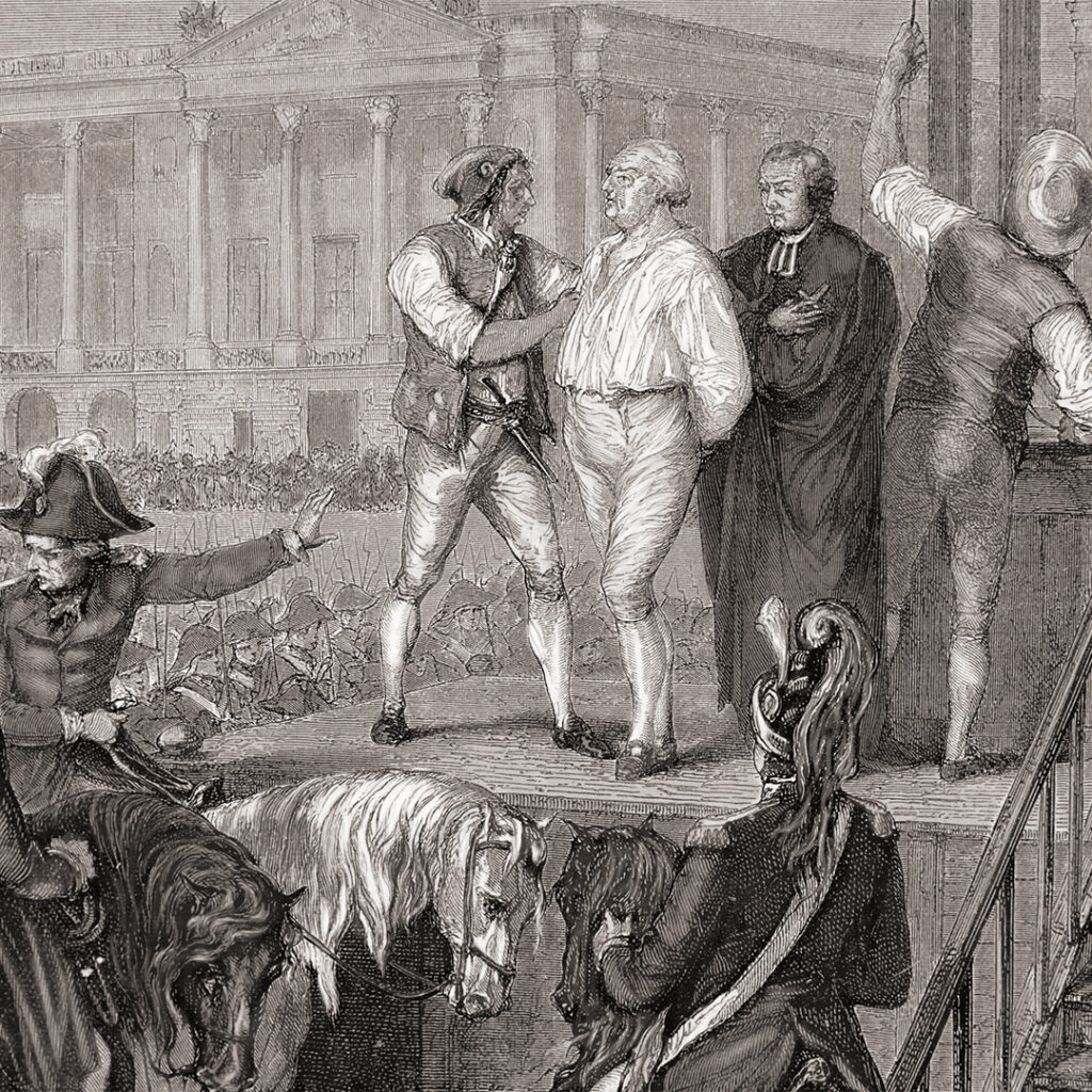 During the French Revolution, their king was executed in 1793. Fearing their own people might revolt, the American government passed the Alien Enemies Act — just in case.