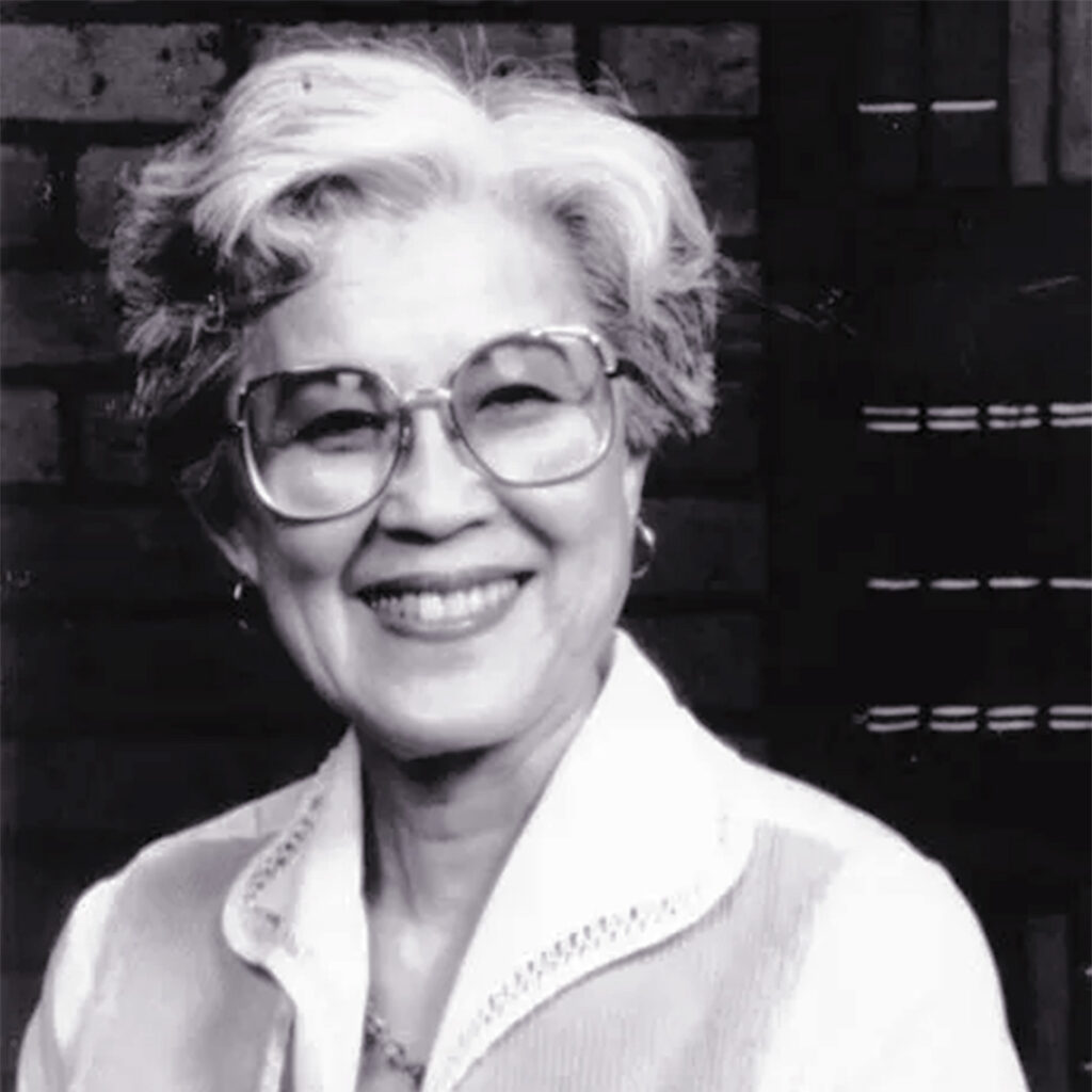 Portrait of Aiko Herzig-Yoshinaga, December 1988