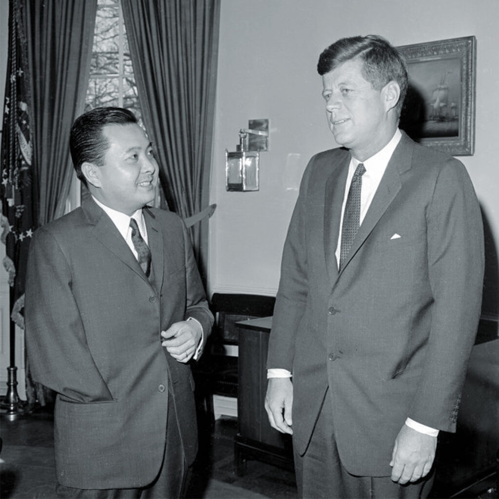 Daniel Inouye and John F Kennedy