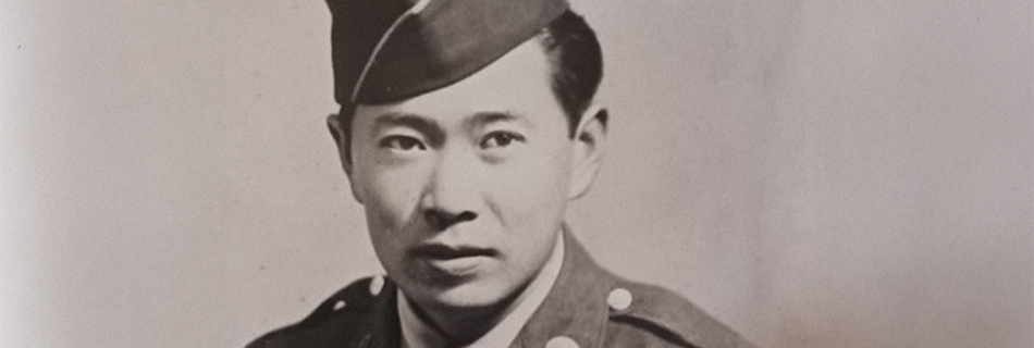 Technical Sergeant Ted Takayuki Tanouye of 442nd Regimental Combat Team