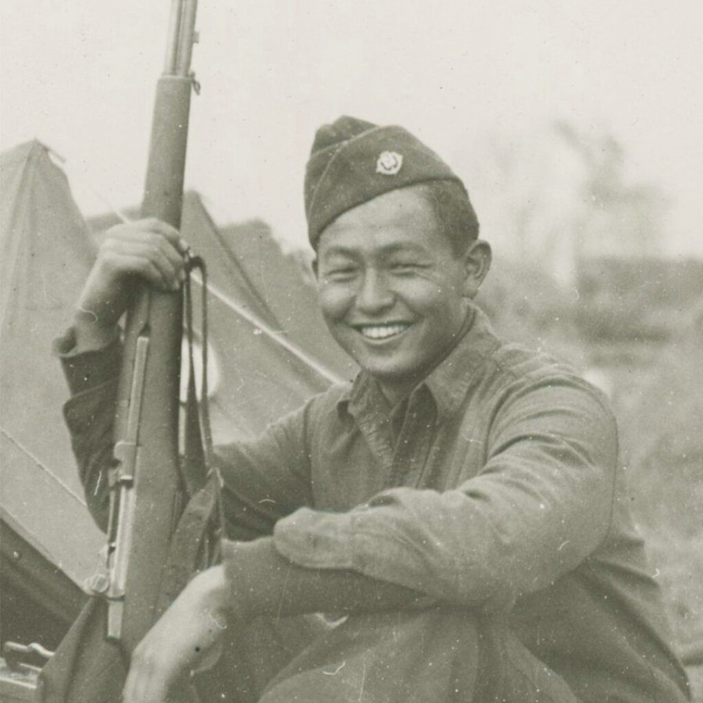 Private Stanley Hayami, 2nd Battalion, Company C, 442nd Regimental Combat Team.
