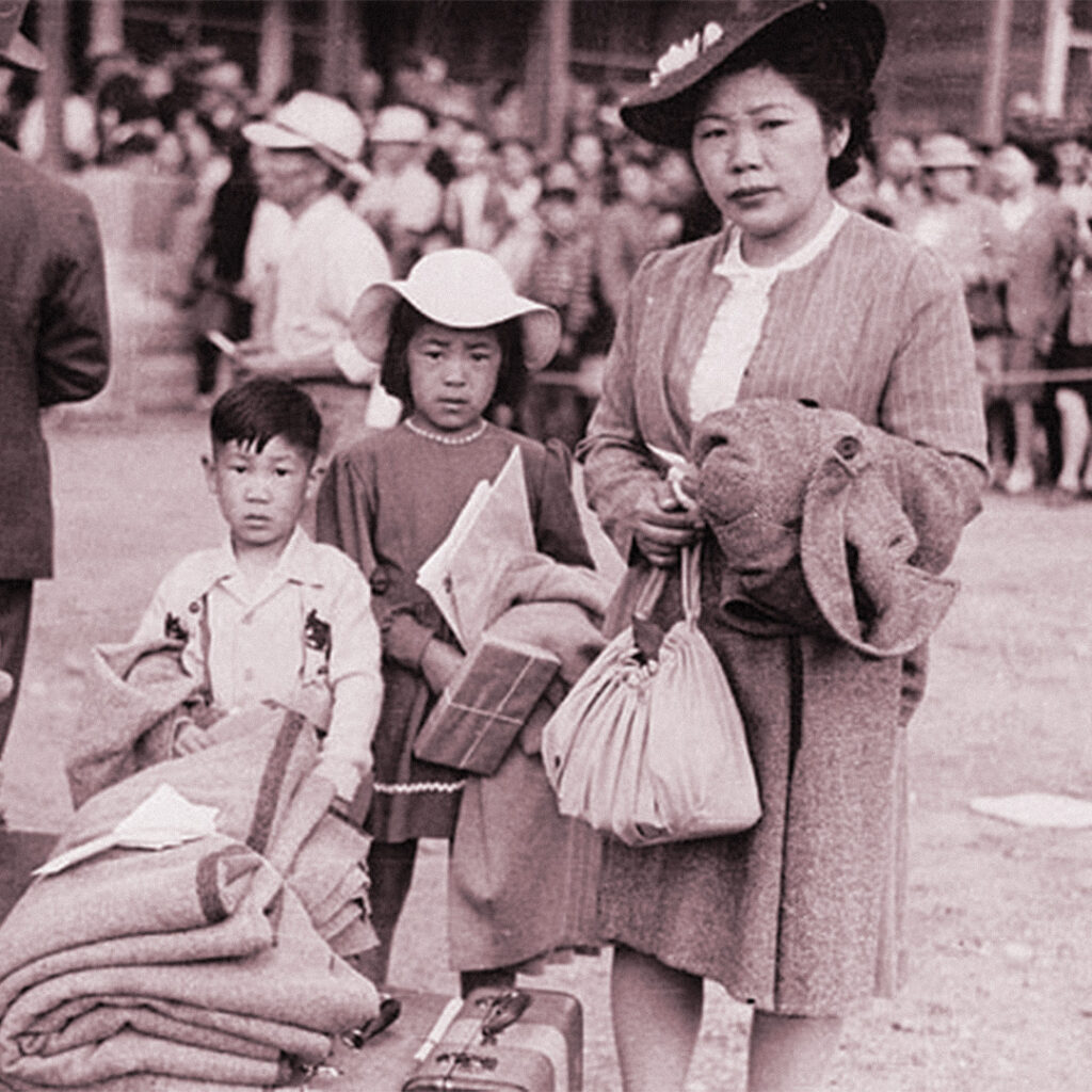 mother and children