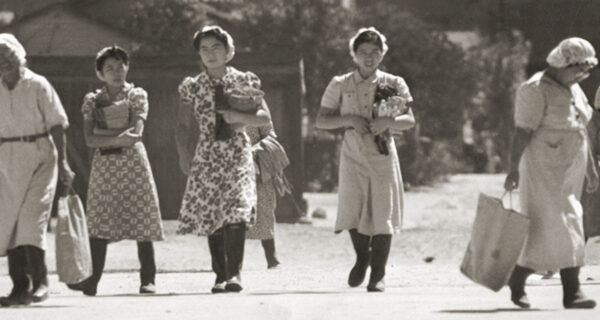 Cannery workers on Terminal Island, 1940, credit Department of Special Collections/UCLA Library