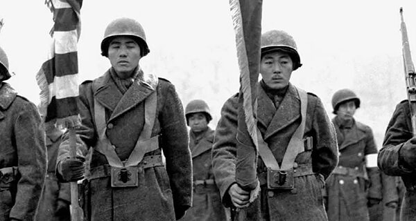 Color Guards and Color Bearers of 442nd Regimental Combat Team November 12, 1944