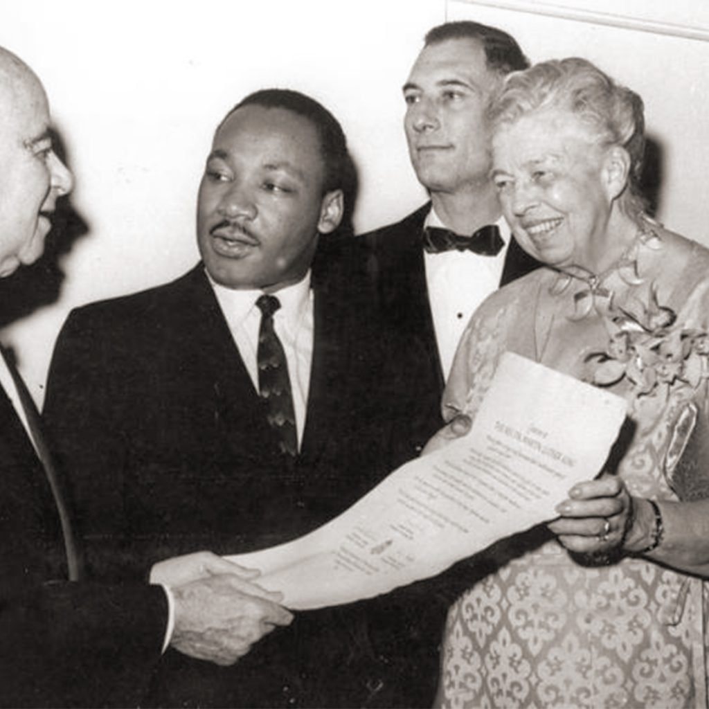 Eleanor with MLK