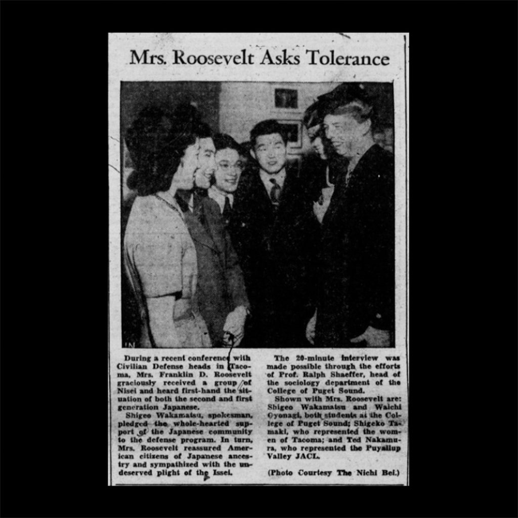 Mrs. Roosevelt article