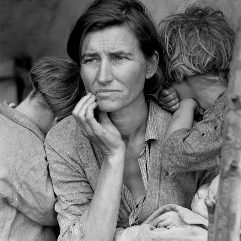 Photography by Dorothea Lange