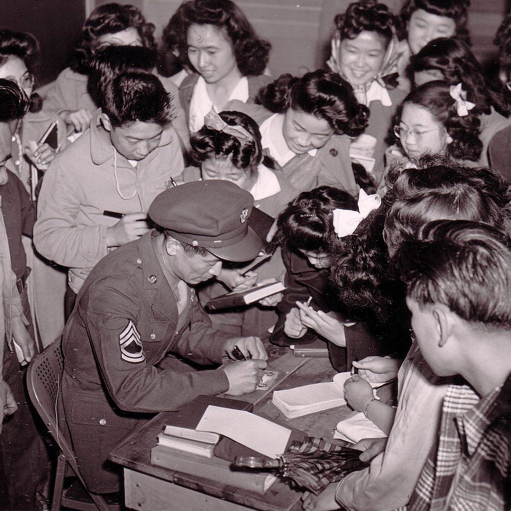 Ben Kuroki became a celebrity among the younger Nisei incarcerees