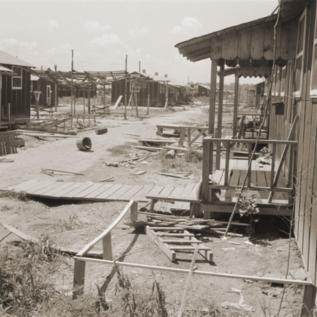 Closing of the Jerome Relocation Center, Denson, Arkansas, credit National Archives and Records Administration
