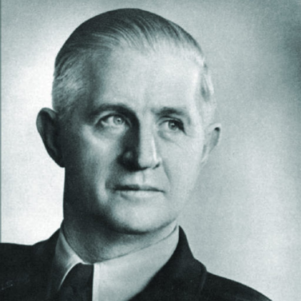 Colornel Kai E. Rasmussen, Danish-born and once stationed in Japan, he was tasked with leading the Military Intelligence Service (MIS) during WWII