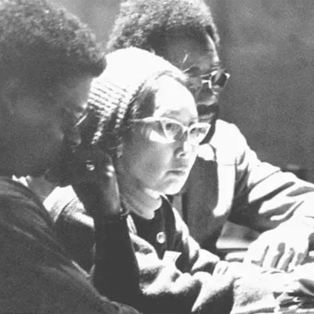 Yuri Kochiyama with Black Activists in Harlem, New York