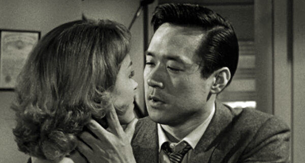 Not a villain. Not comic relief. A Japanese American detective. James Shigeta in The Crimson Kimono, 1959