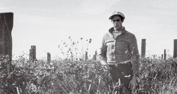 Bob Fletcher on the 40 acre Nitta Farm he operated throughout the war