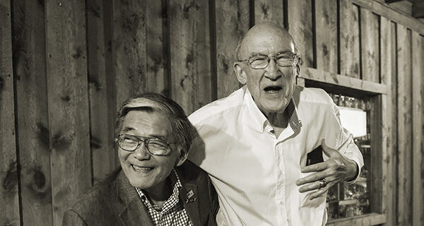 Norman Mineta and Alan Simpson. Photo by Bill O'Leary