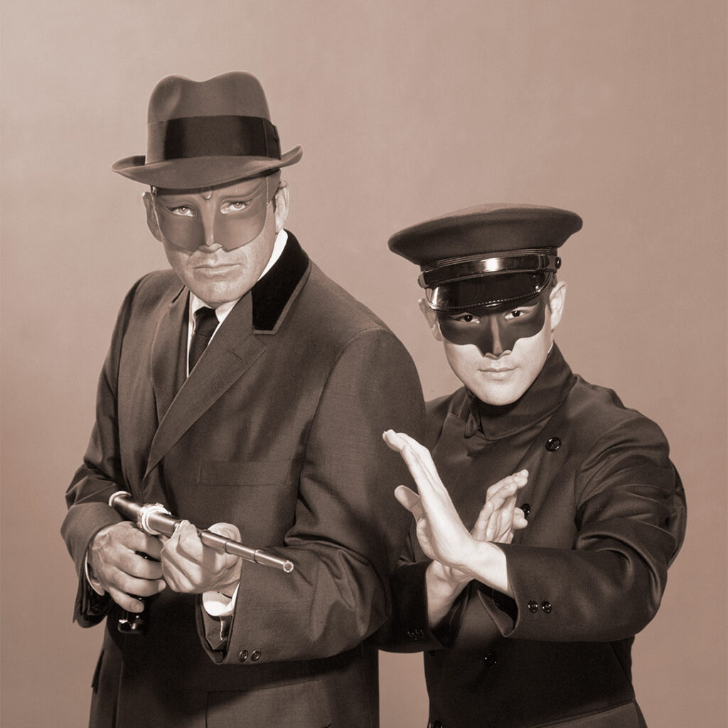 Bruce Lee as Kato in "The Green Hornet"
