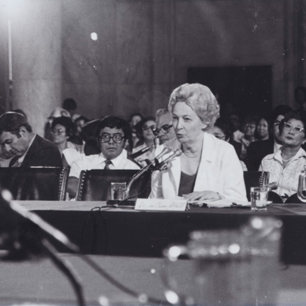 Lillian Baker in Washington DC, July 1981, credit Paul Bannai