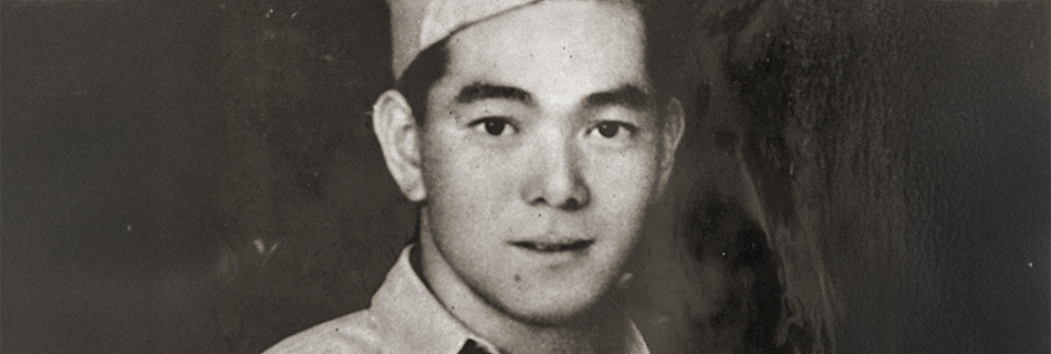Sergeant Shigeo Joe Takata of the 100th Infantry Battalion, the first Japanese American soldier to die in action during the Second World War.