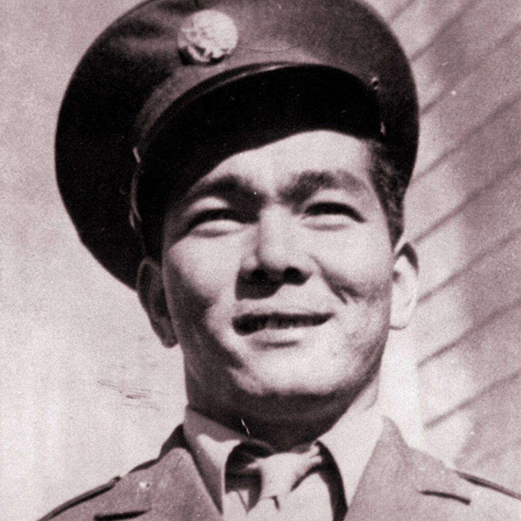 Sgt. Shigeo “Joe” Takata in uniform, 1943.