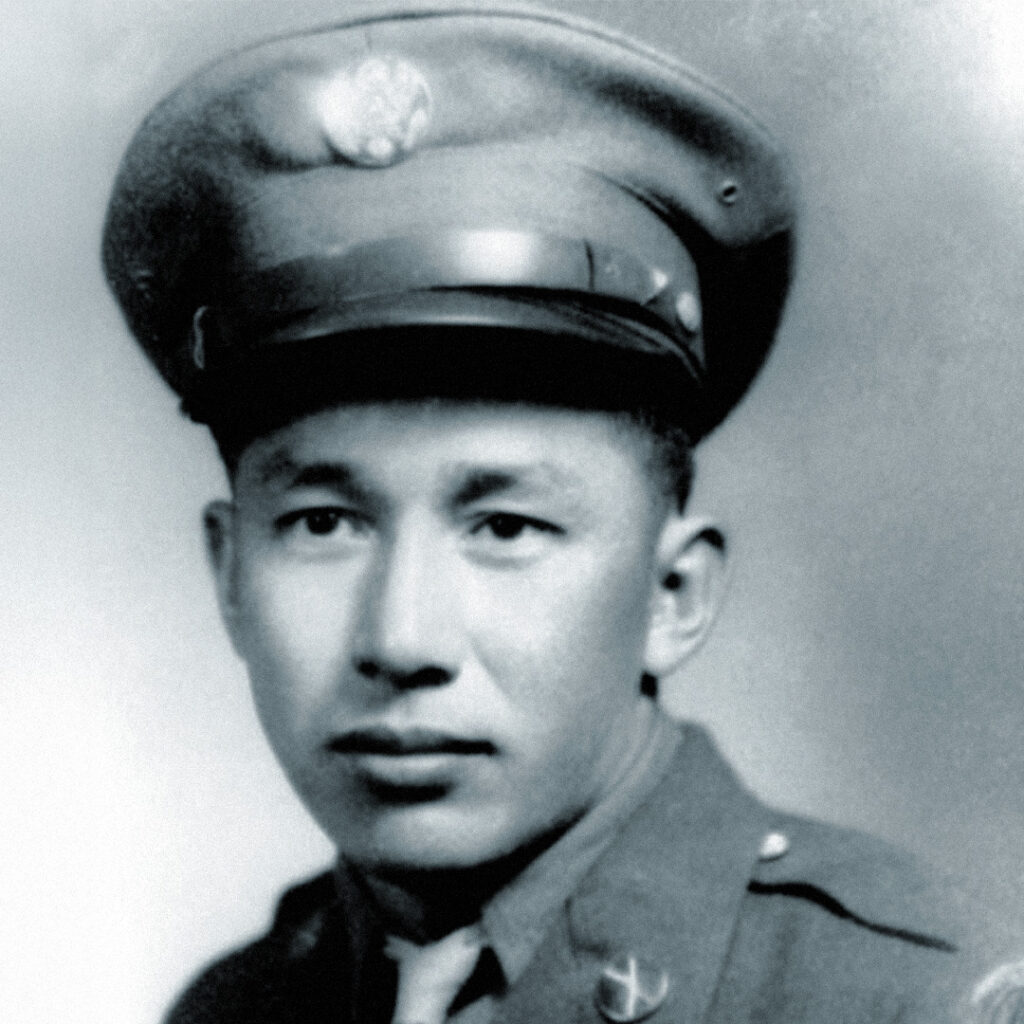 Private Barney F. Hajiro of 442nd RCT