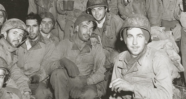 Surviving members of the Lost Battalion, October 1944