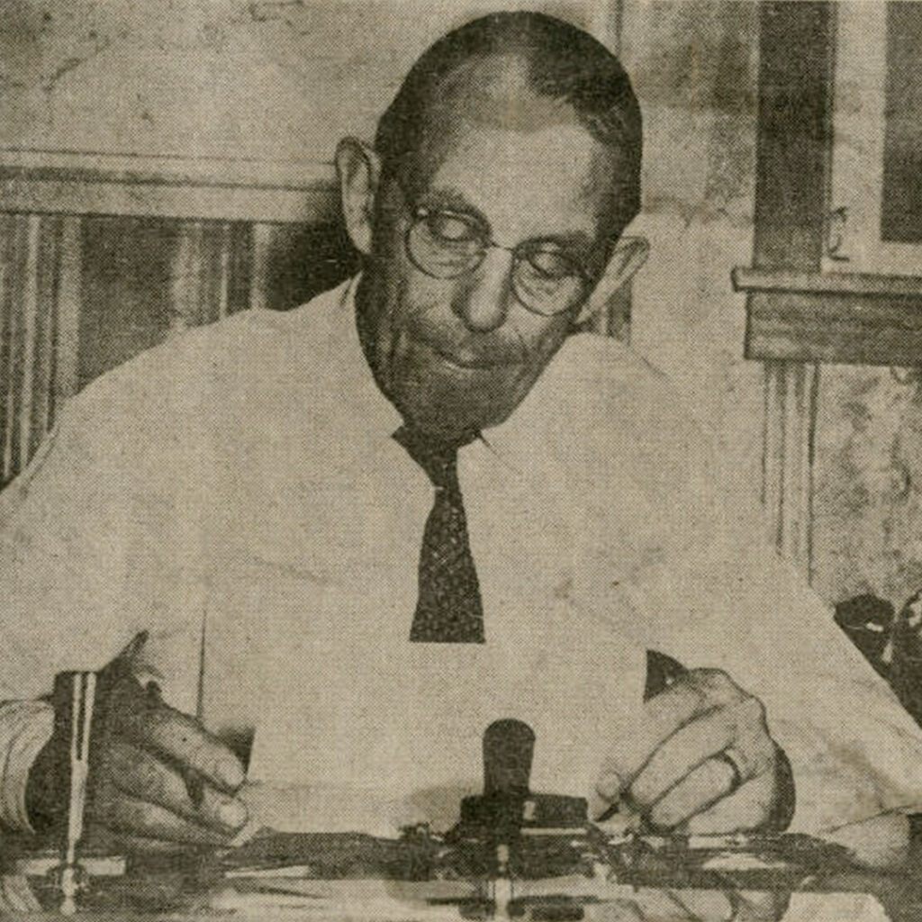 Ralph Merritt, director of Manzanar War Relocation Center.