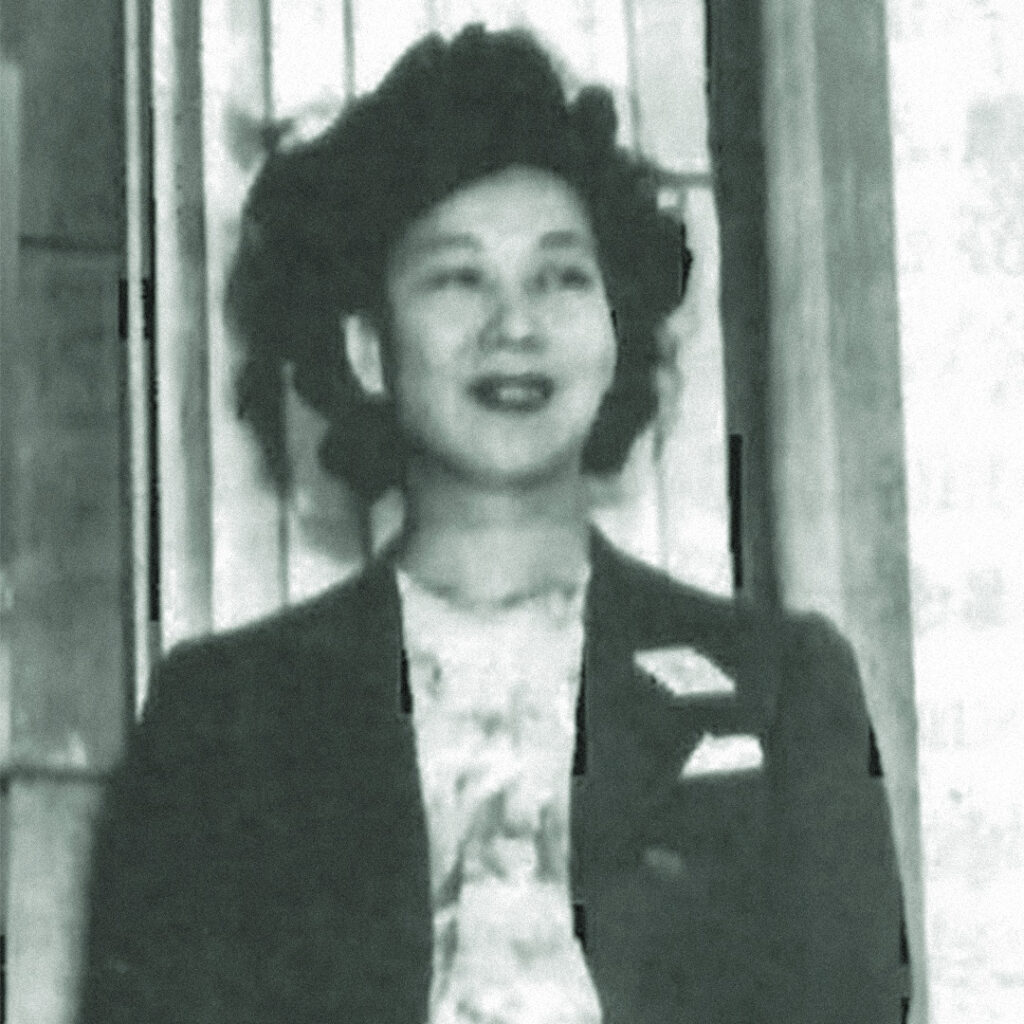 Billie Shitara Tanigoshi of the Shitara Sisters