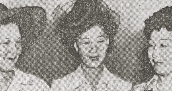 Shitara Sisters, Florence “Flo” Shizue Otani, Billie Shitara Tanigoshi, and Tsuruko "Toots" Wallce, Wirephotos from AP