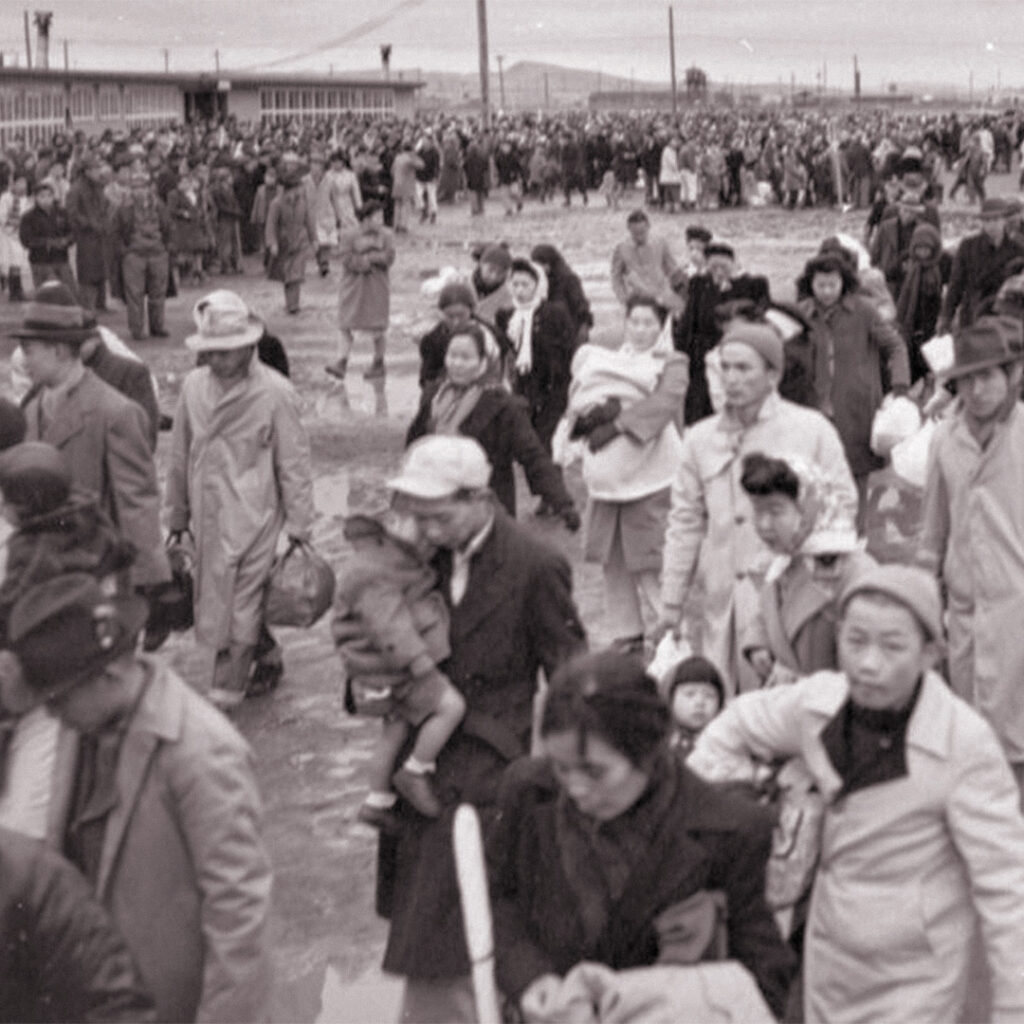 Tule Lake Segregation Center, 1945, courtesy of Japanese American National Museum, gift of Jack and Peggy Iwata