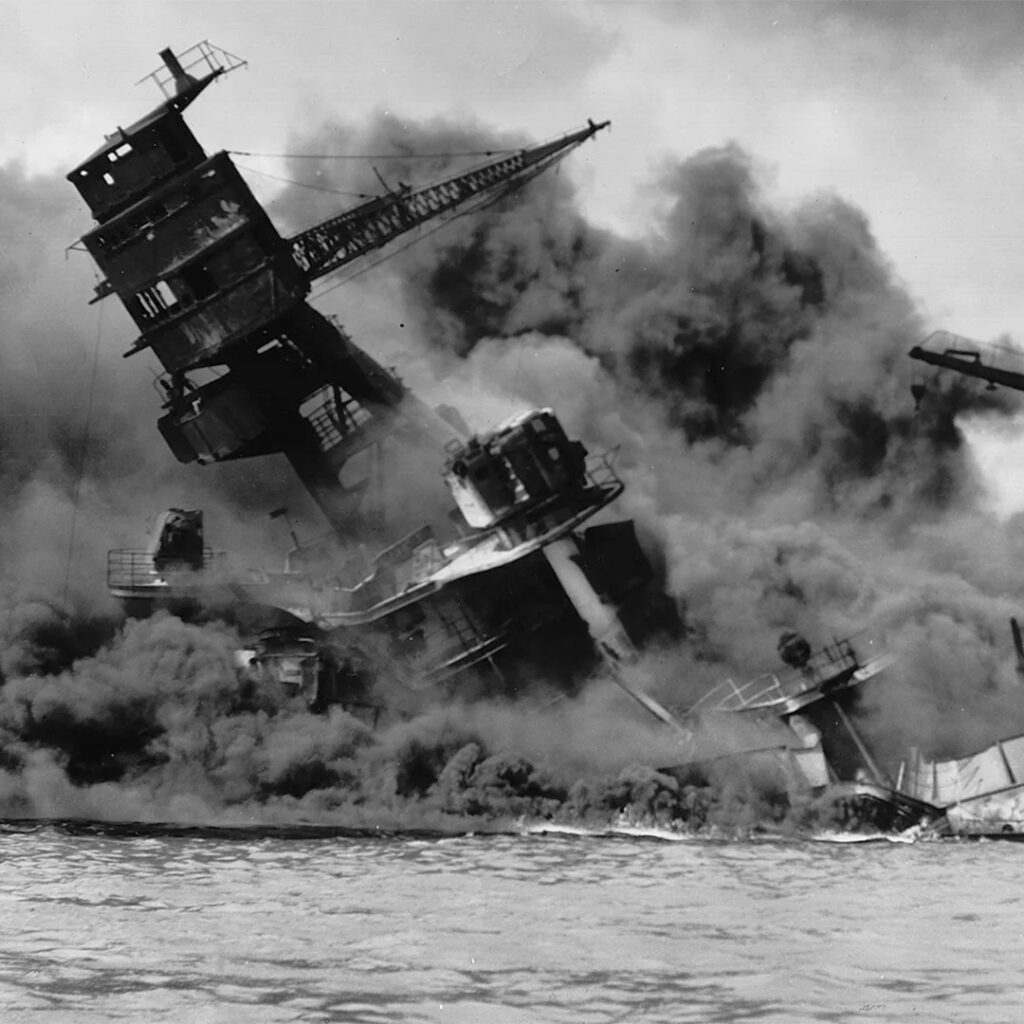 Pearl Harbor attack, December 7, 1941