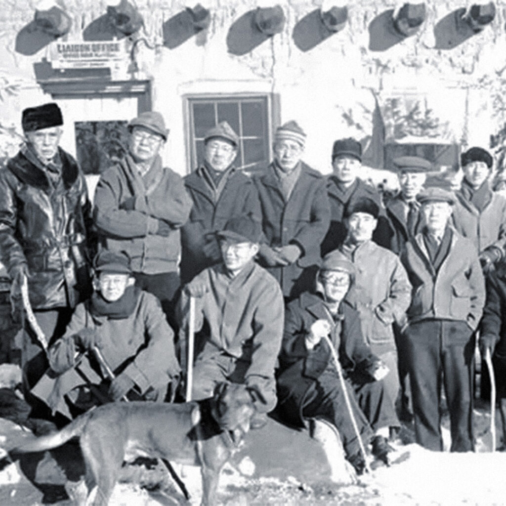 Men from Hawaiʻi who were removed from Sand Island to Santa Fe Internment Camp