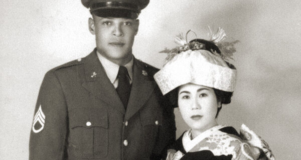 Oren Blackmon Jr. and Ayako Okada Blackmon, Gotemba 1957