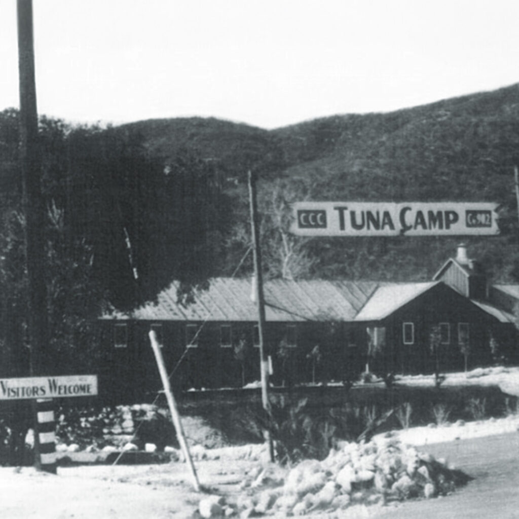 Tuna Canyon CCC Camp