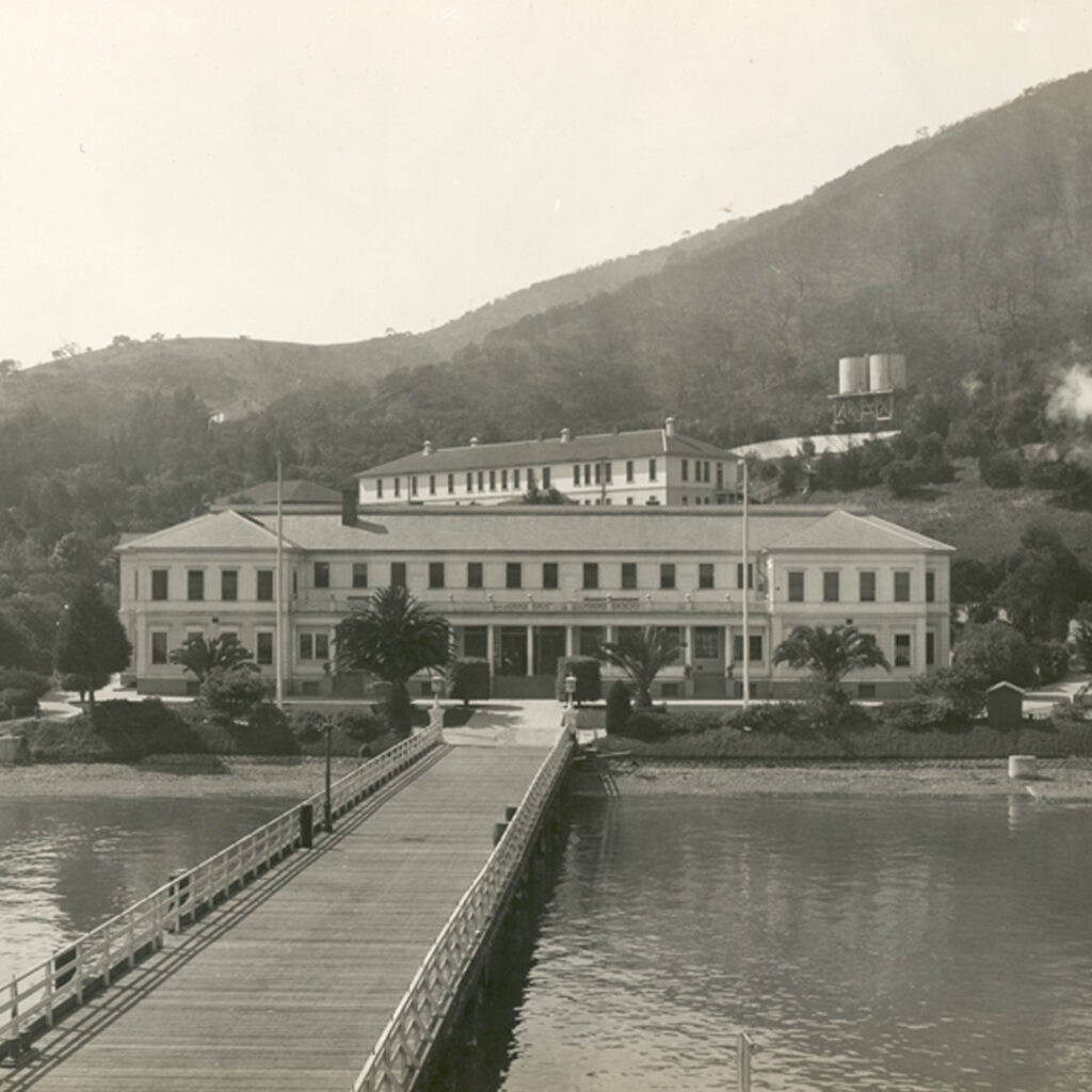 Angel Island Immigration Station, San Francisco Bay.