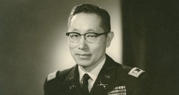 Colonel Young Oak Kim in 1961, courtesy of National Go For Broke Education Center