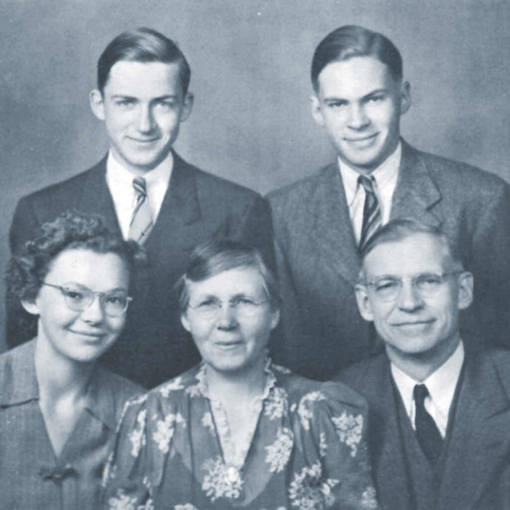 Herbert Nicholson family