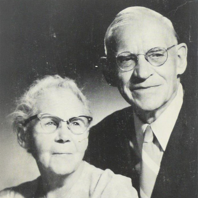 Madelaine and Herbert Nicholson