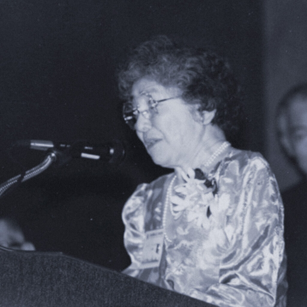 Mary Tsukamoto at 1986 JACL