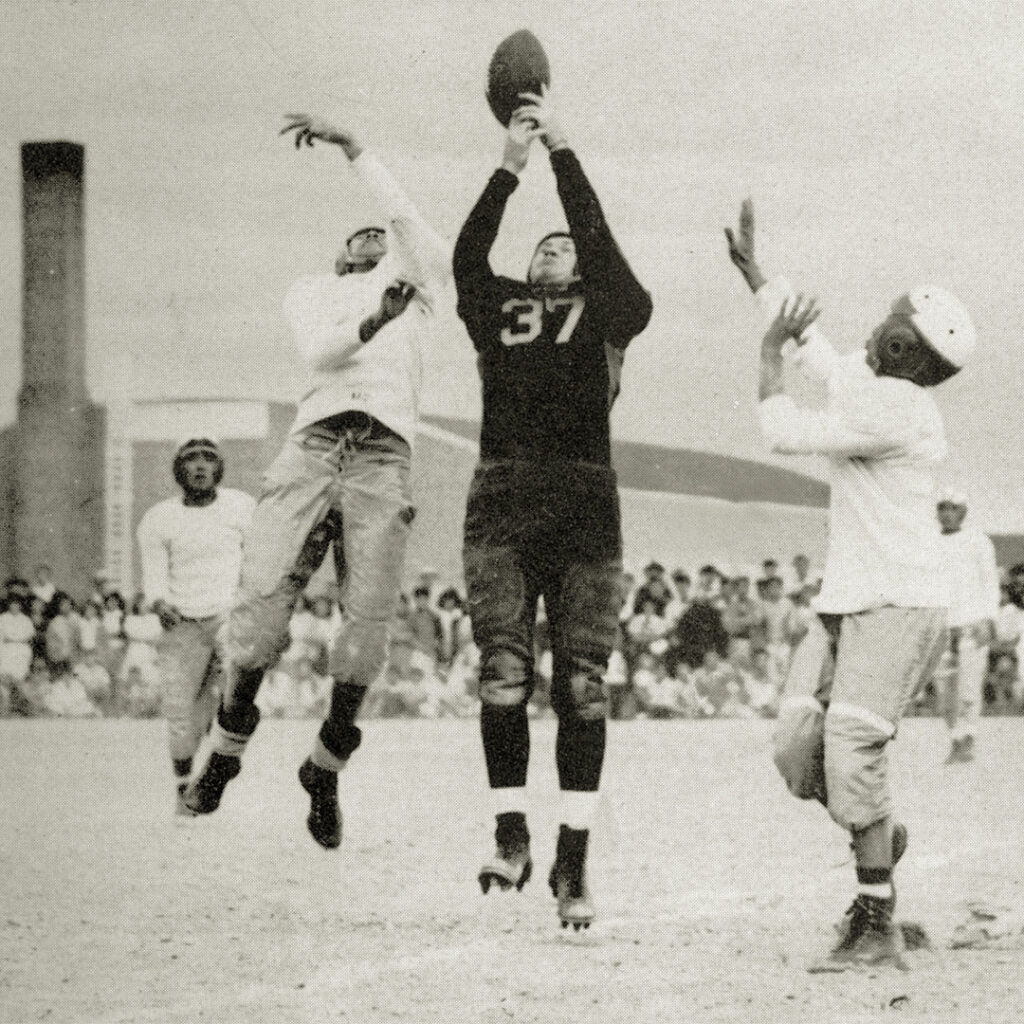 Yoichi Hosozawa batting down Worland pass, September 1944, credit Heart Mountain Foundation