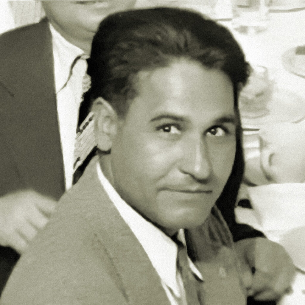 Young Dalip Singh Saund.