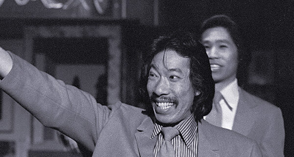 Frank Chin and Mike Lee in “The Year of the Dragon,” San Francisco 1978, Photography by Nancy Wong