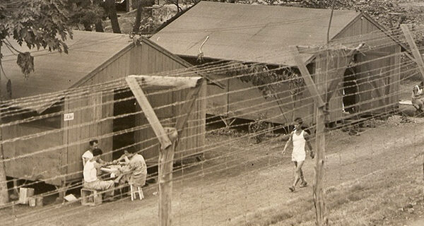 Honouliuli Internment Camp c1945, photo by R.H. Lodge, courtesy of Hawaii's Plantation Village