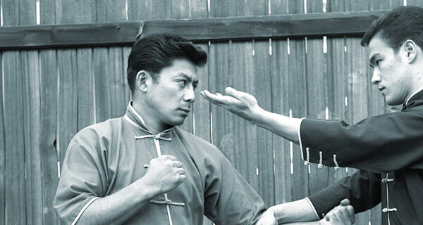 Taky Kimura and Bruce Lee practicing Jun Fan Gung Fu