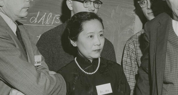 Chien-Shiung Wu (1912 1997), Dr. Brode, and Science Talent Search Winners, 1958, Courtesy of Smithsonian Institution Archives