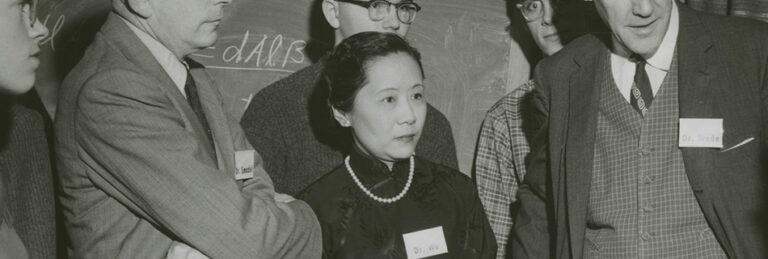 Chien-Shiung Wu (1912 1997), Dr. Brode, and Science Talent Search Winners, 1958, Courtesy of Smithsonian Institution Archives