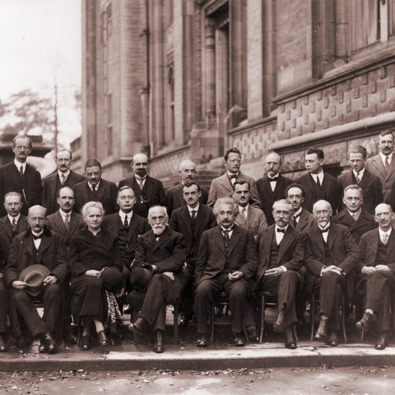 Courtesy of Institut International de Physique Solvay