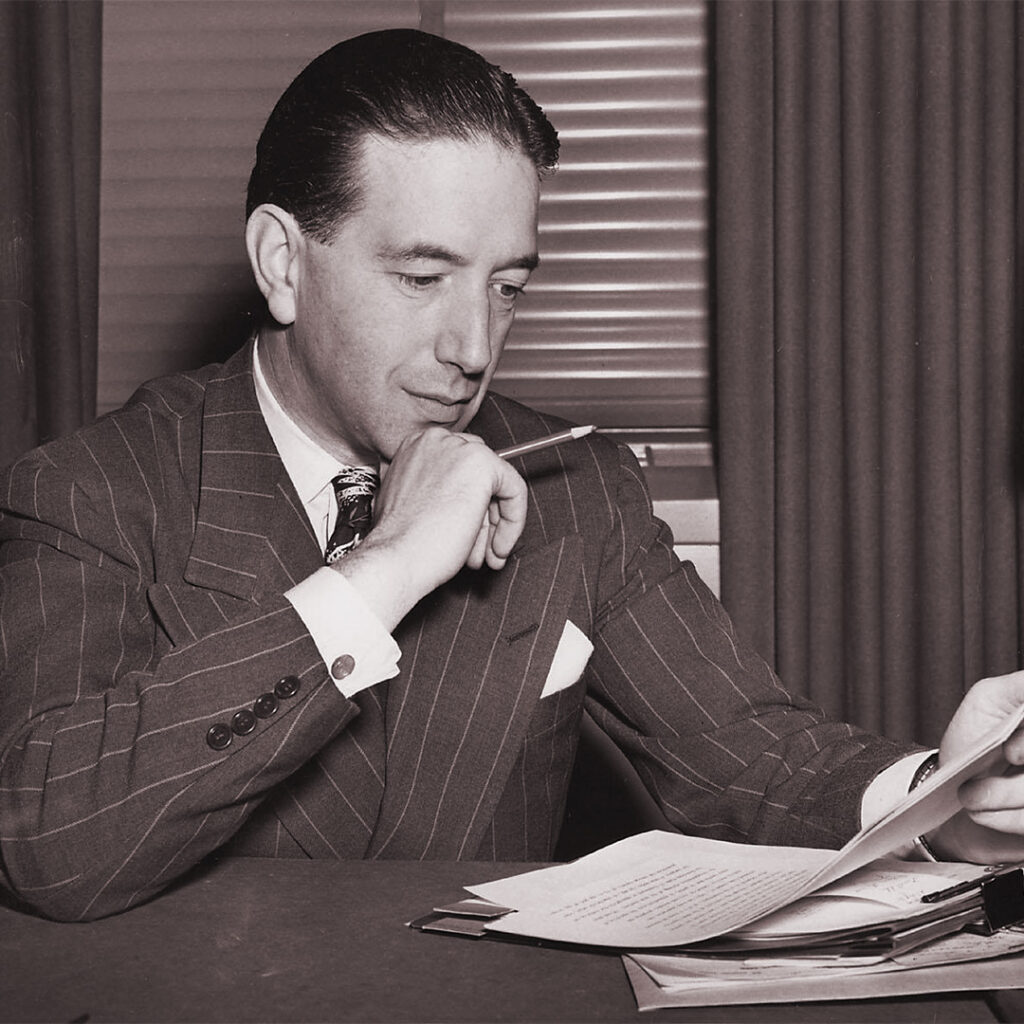 Karl Bendetsen, c1950s, Courtesy of the Karl R. Bendetsen Papers, Hoover Institution Archives