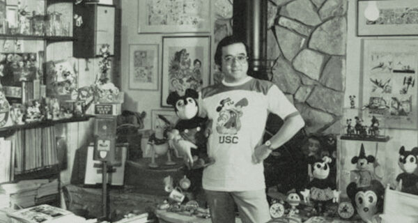 Willie Ito at his home studio, late 1970s, courtesy of Willie Ito
